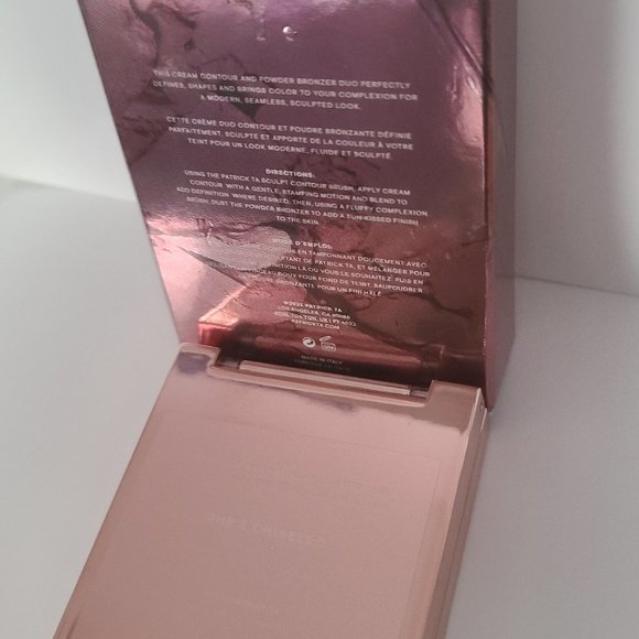 NIB ✅ Patrick TA SHE'S CHISELED (DEEP)  Contour & Powder Bronzer Duo - Picture 9 of 9